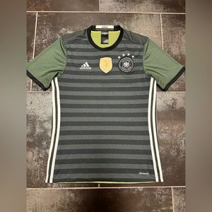 P15 Adidas Germany Jersey Away 2015/16 Men S Small AA0110 Euro 2016 Shirt